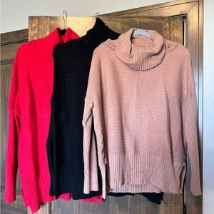Turtleneck sweater bundle